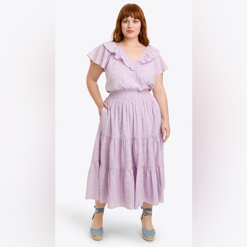 NWT Draper James Marie Midi Dress